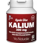 Via Naturale Terveysravinteet Ja -valmisteet^Kalium 300 Mg 60 Kpl Hyvän Olon