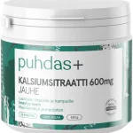 Puhdas+ Terveysravinteet Ja -valmisteet^Kalsiumsitraatti 600 Mg 240 G