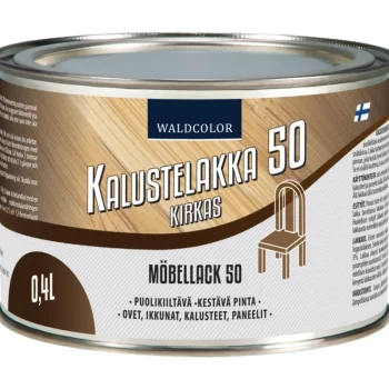 Waldcolor Maalit-Kalustelakka 50 0,4 L Kirkas