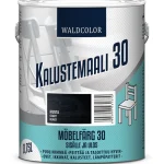 Waldcolor Maalit-Kalustemaali 30 0,75 L Musta