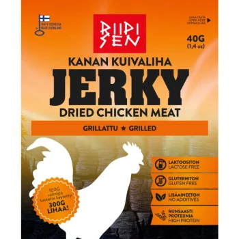 Riipisen Lihasnacksit^Kanankuivaliha 40 G Grillattu