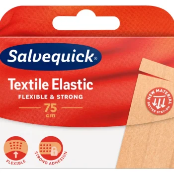 Salvequick Hyvinvointi- Ja Terveydenhoitotarvikkeet^Kangaslaastari 75 Cm Leikattava