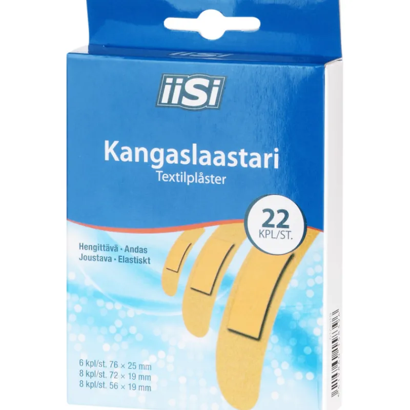 kangaslaastari-iisi-22-kpl-rniomwBn-0.webp Iisi Hyvinvointi- Ja Terveydenhoitotarvikkeet^Kangaslaastari 22 Kpl