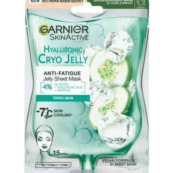Garnier Skinactive Ihonhoitotuotteet^Kangasnaamio Garnier 27 G Hyaluronic Cryo Jelly