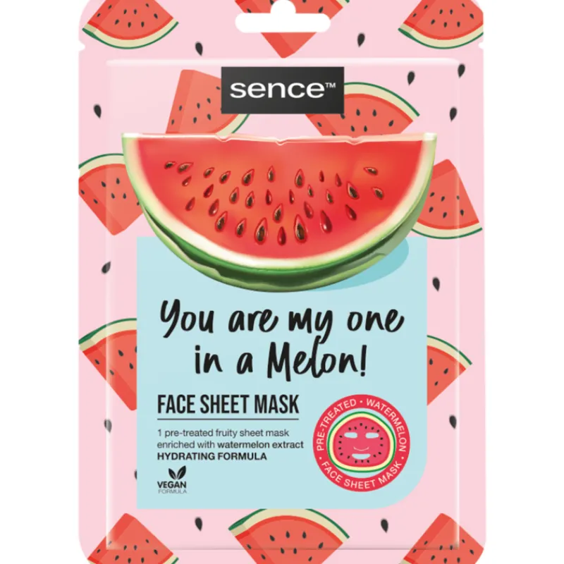 kangasnaamio-sence-20-ml-melon-RXOKrOdx-0.webp Sence Ihonhoitotuotteet^Kangasnaamio 20 Ml Melon