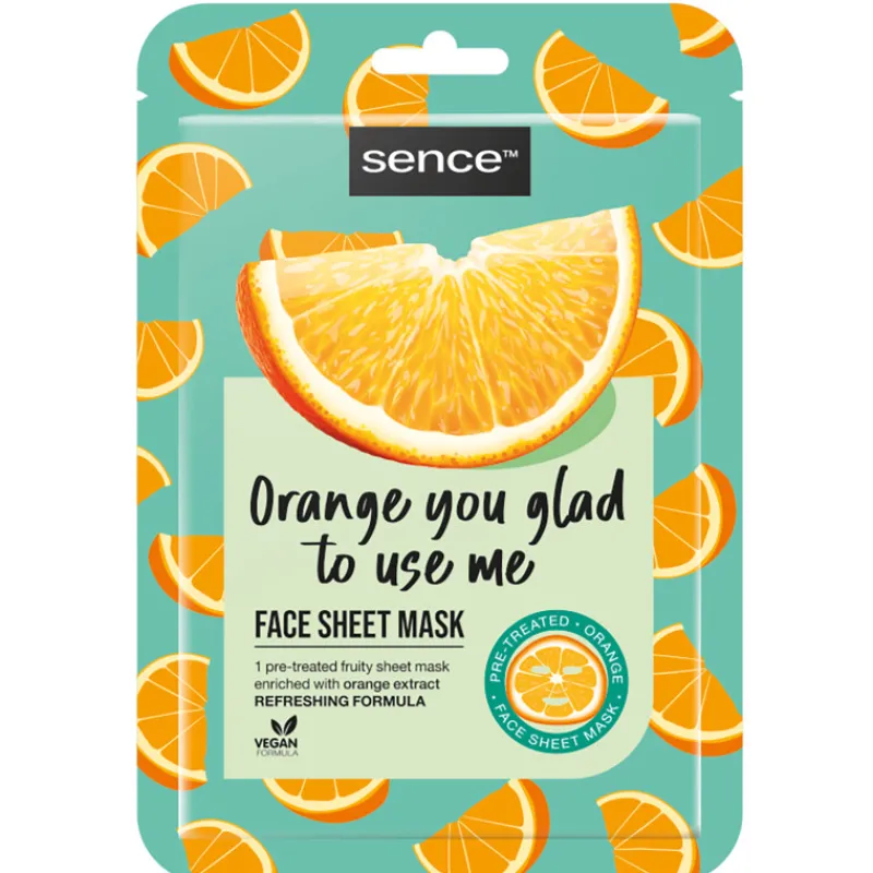 kangasnaamio-sence-20-ml-orang-VmUvvdVf-0.webp Sence Ihonhoitotuotteet^Kangasnaamio 20 Ml Orange