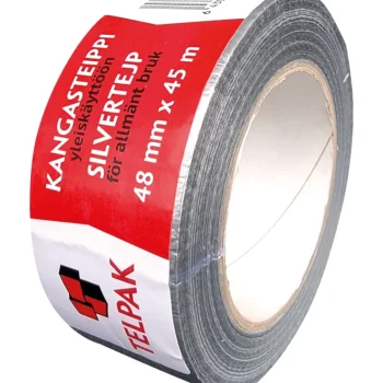 Telpak Teipit-Kangasteippi 48 Mm X 45 M Harmaa
