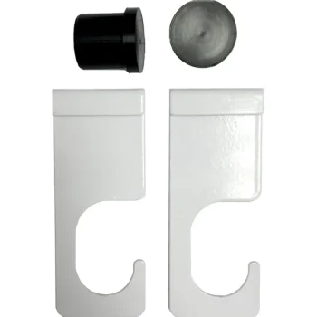 Hyllyjärjestelmät-Kannatinpari 25 Mm:n Vaatetangolle