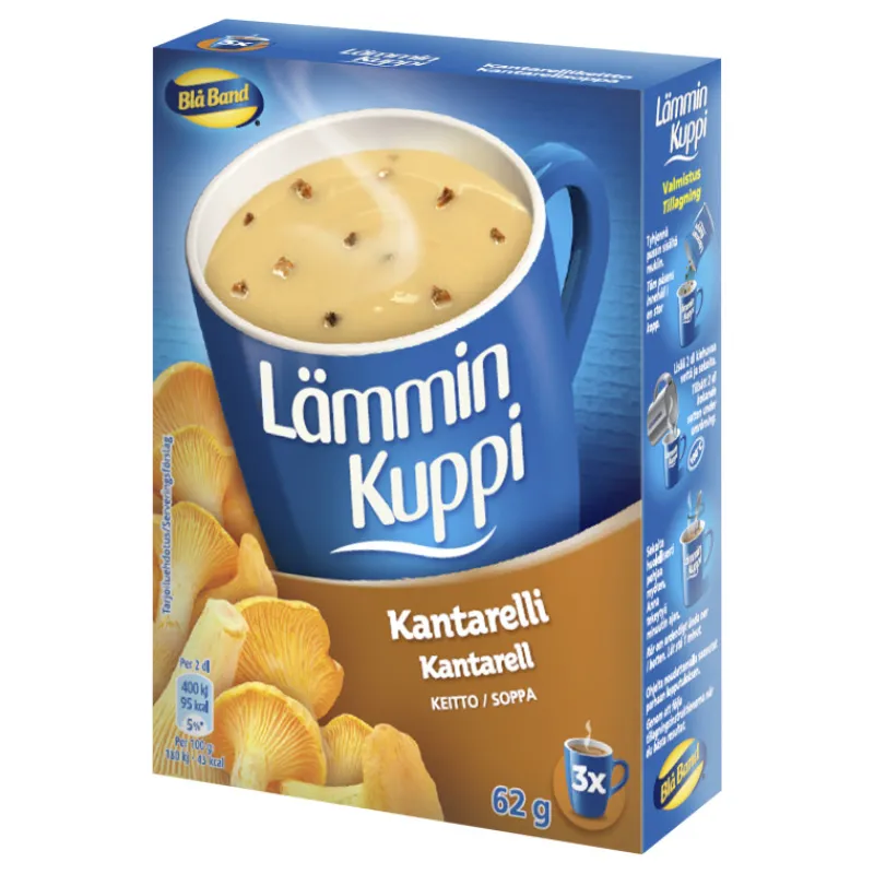 kantarellikeitto-3-x-20-g-gAmVMMIW-0.webp Blu00e5 Band Lämmin Kuppi Keitto- Ja Kastikeainekset^Kantarellikeitto 3 X 20 G