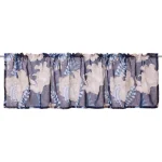 Vallila Verhot Ja Verhotarvikkeet-Kappaverho 60 X 250 Cm Anais Light Sininen