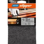 Norton Clipper Käsityökalut-Karhunkieliarkki 150 X 115 Mm Extra Fine, 5 Kpl