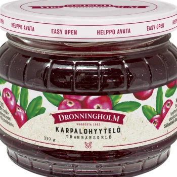 Dronningholm Hillot, Marmeladit Ja Kiisselit^Karpalohyytelö 330 G