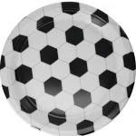 Let's Party Lasten Juhlat-Kartonkilautanen 10 Kpl 25 Cm Jalkapallo