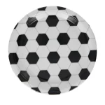 Let's Party Lasten Juhlat-Kartonkilautanen 10 Kpl 18 Cm Jalkapallo