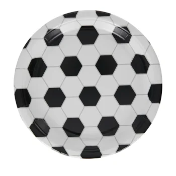 Let's Party Lasten Juhlat-Kartonkilautanen 10 Kpl 18 Cm Jalkapallo