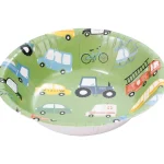 Let's Party Lasten Juhlat-Kartonkilautanen 10 Kpl 18 Cm Auto Syvä