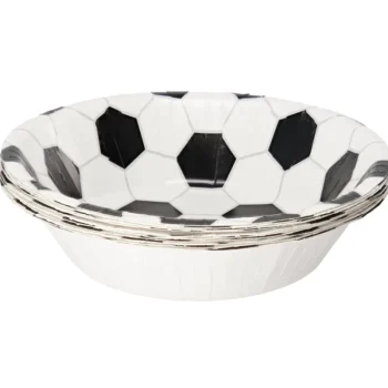 Let's Party Lasten Juhlat-Kartonkilautanen 10 Kpl 18 Cm Jalkapallo Syvä