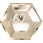 Let's Party Teemajuhlat-Kartonkilautanen 6 Kpl 23 Cm 60v