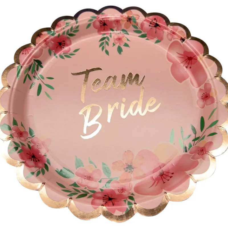 kartonkilautanen-lets-party-6-eyPwKZWI-0.webp Let's Party Teemajuhlat-Kartonkilautanen 6 Kpl 18 Cm Team Bride