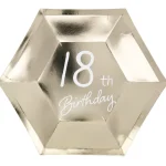 Let's Party Teemajuhlat-Kartonkilautanen 6 Kpl 23 Cm 18v