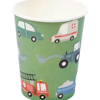 Let's Party Lasten Juhlat-Kartonkimuki 10 Kpl Auto