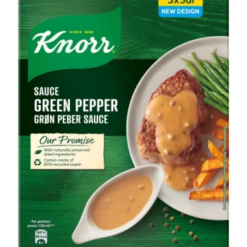 Knorr Keitto- Ja Kastikeainekset^Kastikeaines 3 X 22 G Viherpippuri