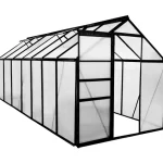 Green Land Kasvihuoneet-Kasvihuone 8,2 Mu00b2, Musta Runko