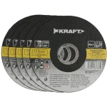 Kraft Sähkötyökalujen Tarvikkeet-Katkaisulaikka 5 Kpl 115x1,6 Mm Metallille