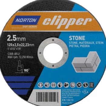 Norton Clipper Sähkötyökalujen Tarvikkeet-Katkaisulaikka Kivelle 125x2,5x22,23mm