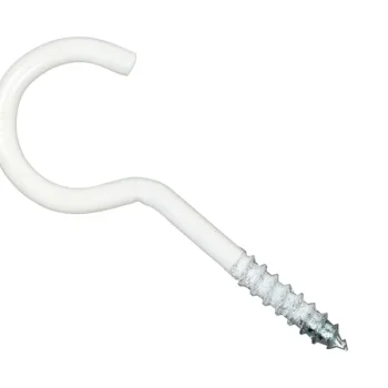 Pisla Ripustus-Kattokoukku 30 Mm, Valkoinen, 6 Kpl