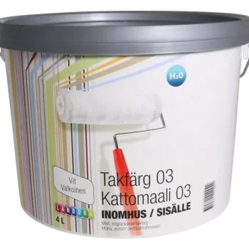 Landora Maalit-Kattomaali 03 4 L Valkoinen