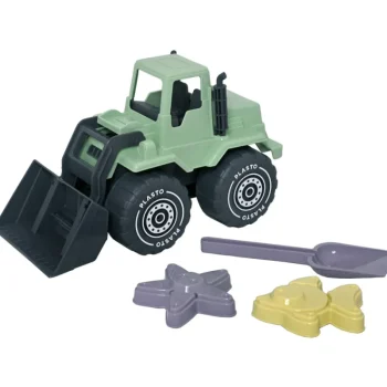Plasto Ulkolelut^Kauhakuormaaja Leikkisetti BIO Vihreä
