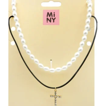 Miny Korut Ja Kellot^Kaulakoru Helmet Musta