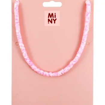 Miny Korut Ja Kellot^Kaulakoru Helmet Pinkki