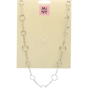 Miny Korut Ja Kellot^Kaulakoru Hopeanvärinen