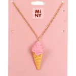 Miny Korut Ja Kellot^Kaulakoru Jäätelöriipus
