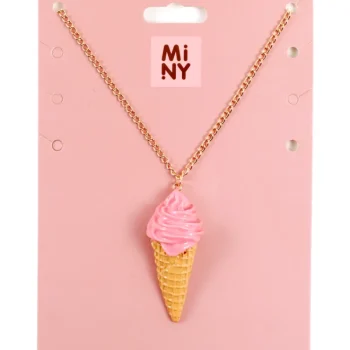 Miny Korut Ja Kellot^Kaulakoru Jäätelöriipus