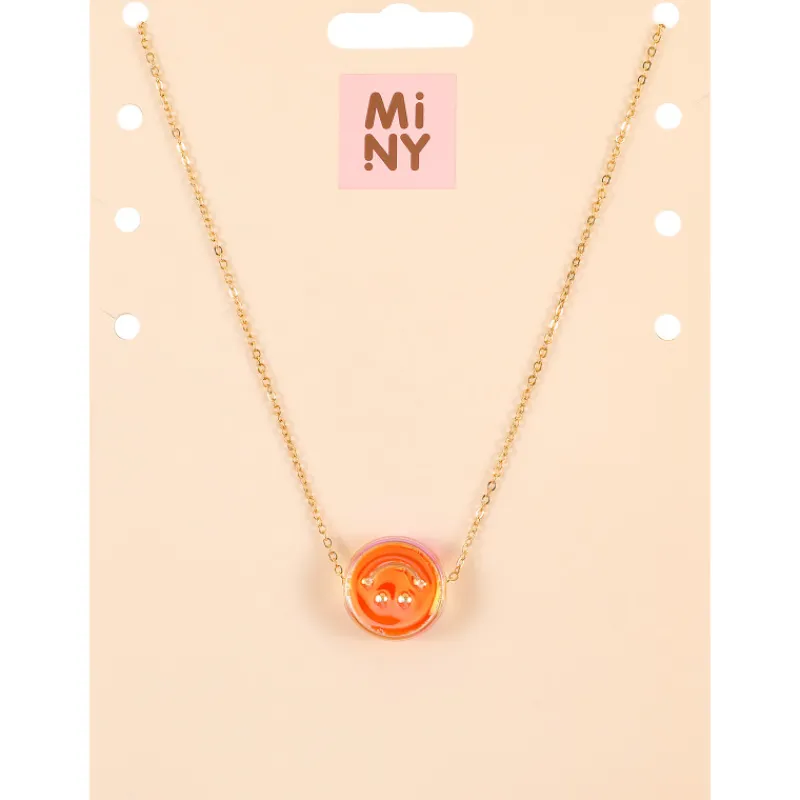 kaulakoru-miny-smiley-oranssi-zhhEiUiz-0.webp Miny Korut Ja Kellot^Kaulakoru Smiley Oranssi
