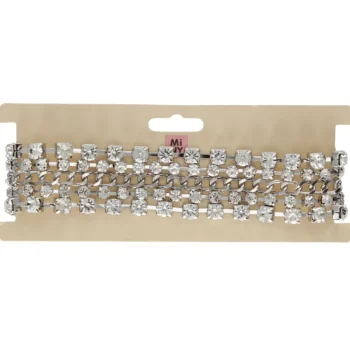 Miny Korut Ja Kellot^Kaulakoru Strassi Hopeanvärinen