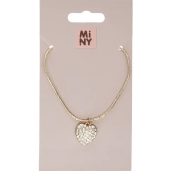 Miny Korut Ja Kellot^Kaulakoru Sydän, Kullanvärinen