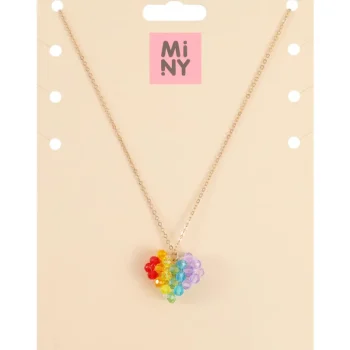 Miny Korut Ja Kellot^Kaulakoru Sydän Moniväri