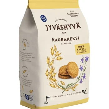 Jyväshyvä Keksit^Kaurakeksi 350 G 100 % Kaura