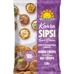 Linkosuo Kuivaleivät Ja Korput^Kaurasipsi 120 G Sour Cream