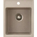 Aqualine LVI-Keittiöallas 400 X 500 Mm X-Granit Hiekanvärinen