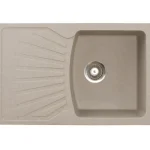 Aqualine LVI-Keittiöallas 770 X 500 Mm X-Granit Hiekanvärinen