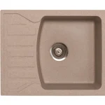 Aqualine LVI-Keittiöallas M 620 X 500 Mm X-Granit Hiekanvärinen