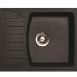 Aqualine LVI-Keittiöallas M 620 X 500 Mm X-Granit Grafiitinmusta