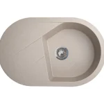 Aqualine LVI-Keittiöallas M 780 X 500 Mm X-Granit Hiekanvärinen