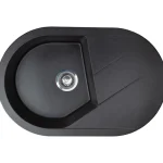 Aqualine LVI-Keittiöallas M 780 X 500 Mm X-Granit Grafiitinmusta