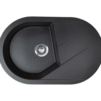 Aqualine LVI-Keittiöallas M 780 X 500 Mm X-Granit Grafiitinmusta